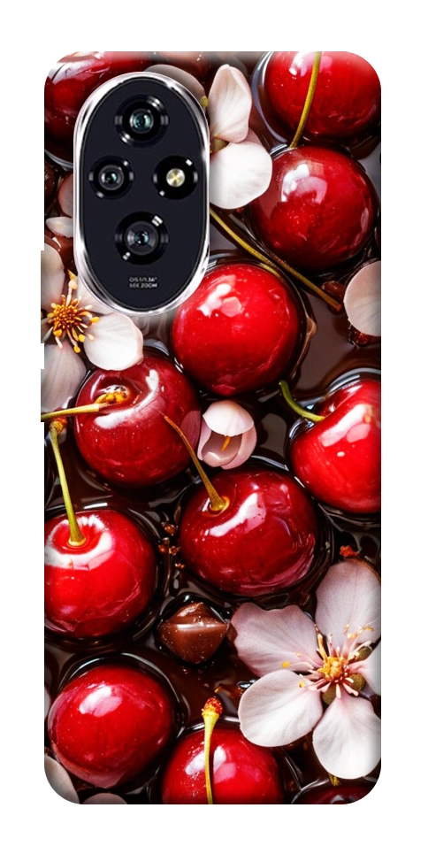 Чохол Черешня для Huawei Honor 200