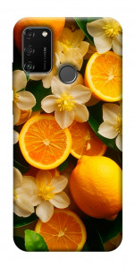 Чехол Лимоны и цветы для Huawei Honor 9A