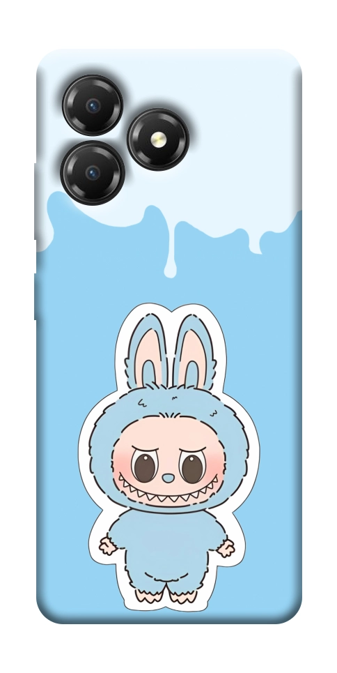 Чехол Labubu blue для ZTE Blade A36