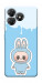 Чехол Labubu blue для ZTE Blade A36