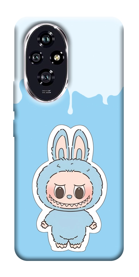 Чохол Labubu blue для Huawei Honor 200