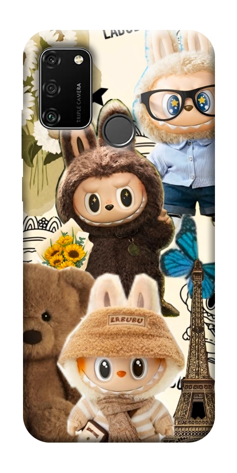 Чехол Labubu mood для Huawei Honor 9A