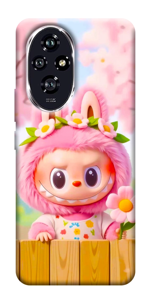 Чохол Labubu flower для Huawei Honor 200