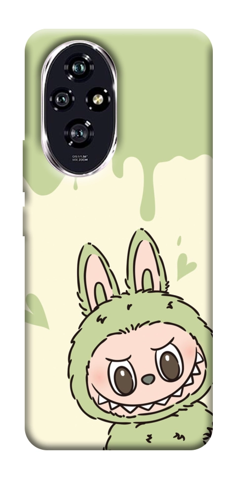 Чохол Labubu green для Huawei Honor 200