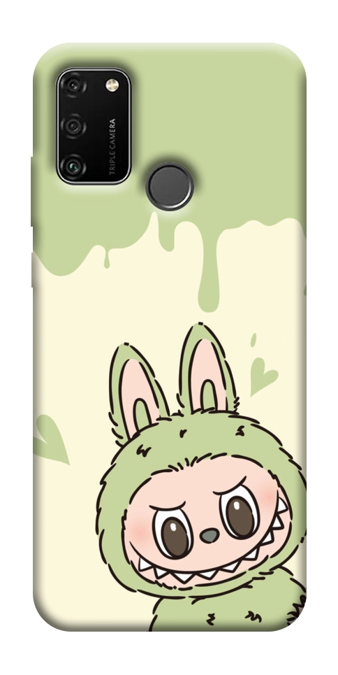 Чехол Labubu green для Huawei Honor 9A