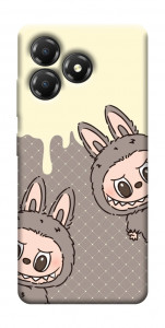Чохол Labubu twins для ZTE Blade A36