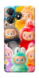 Чохол Rainbow labubu для ZTE Blade A36