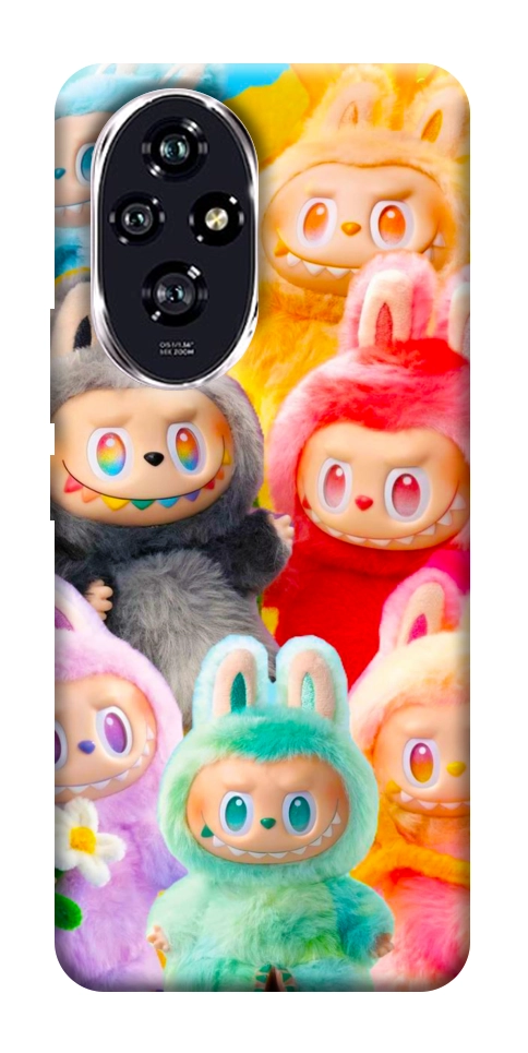 Чохол Rainbow labubu для Huawei Honor 200
