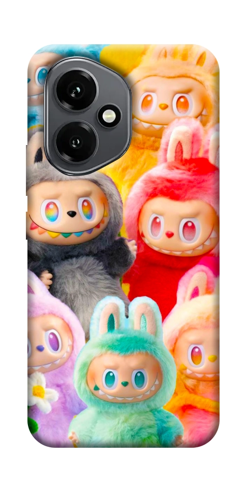 Чехол Rainbow labubu для Huawei Honor 400