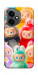 Чехол Rainbow labubu для Huawei Honor 400