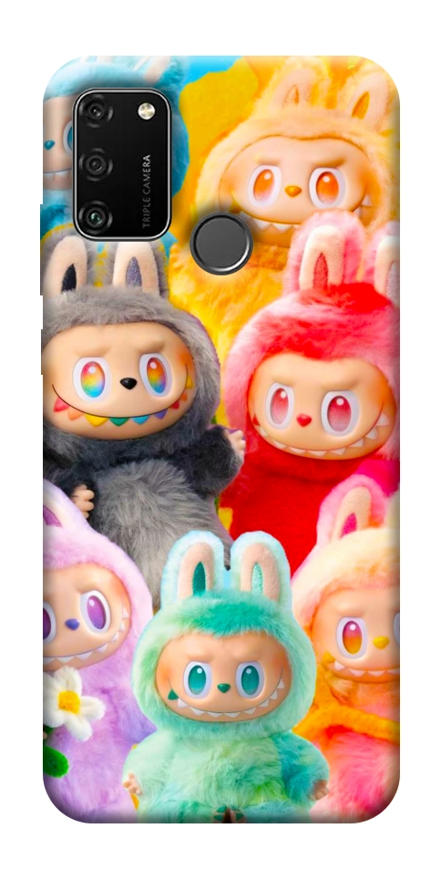 Чехол Rainbow labubu для Huawei Honor 9A