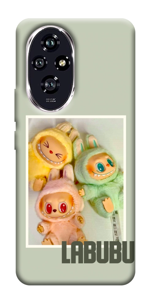 Чохол Trio labubu для Huawei Honor 200