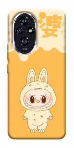 Чохол Yellow labubu для Huawei Honor 200
