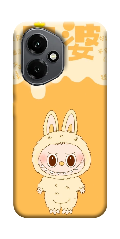 Чехол Yellow labubu для Huawei Honor 400