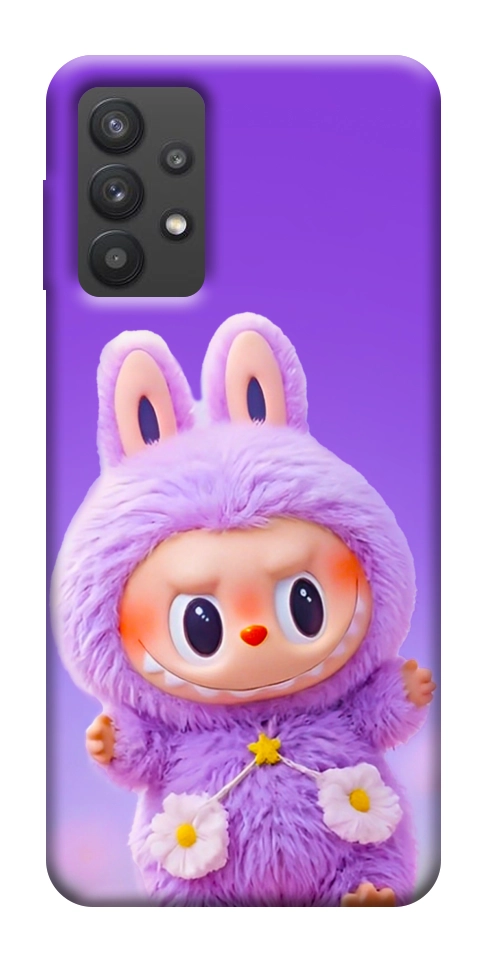 Чехол Labubu purple для Galaxy A32 5G