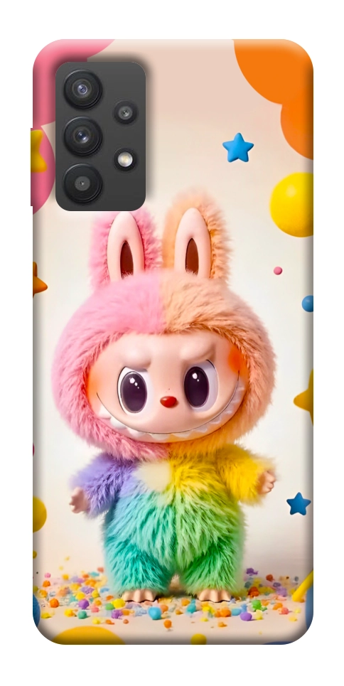Чехол Сolorful Labubu для Galaxy A32 5G