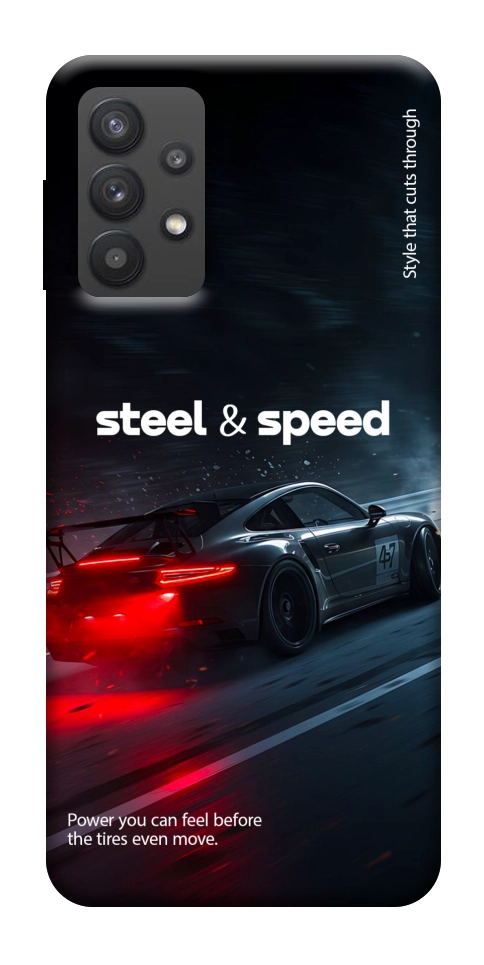 Чехол Black and red care для Galaxy A32 5G