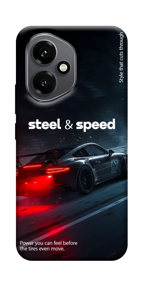 Чехол Black and red care для Huawei Honor 400