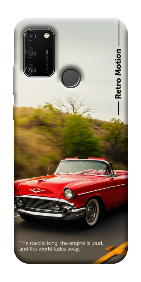 Чехол Retro auto для Huawei Honor 9A