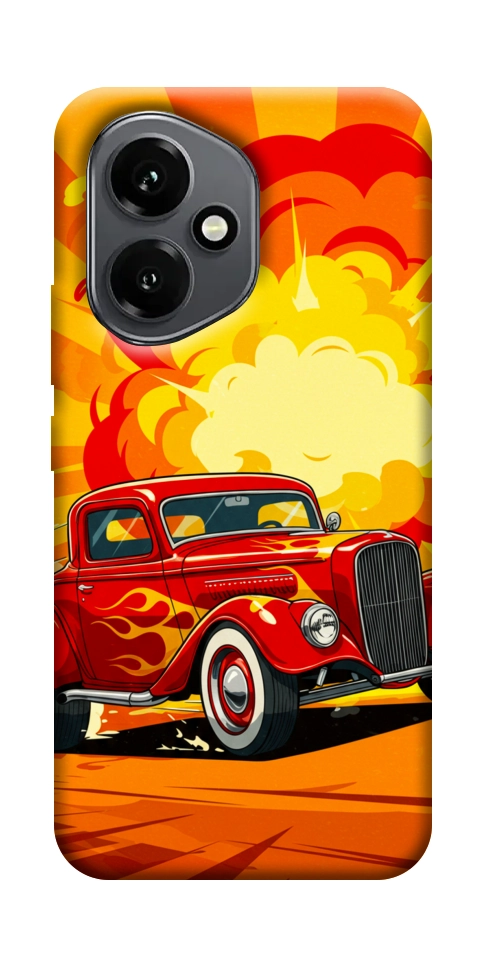 Чехол Retro comics car для Huawei Honor 400