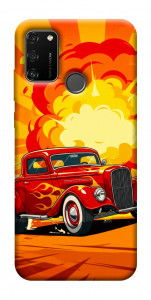 Чехол Retro comics car для Huawei Honor 9A