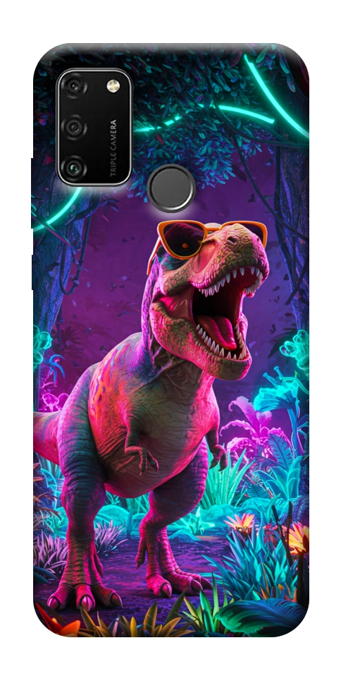 Чехол Neon dino для Huawei Honor 9A
