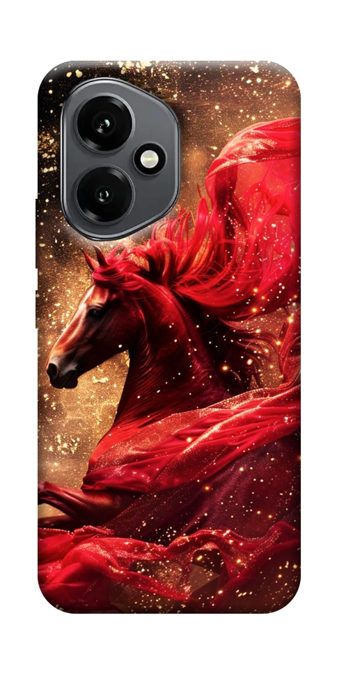 Чехол Red sparkles Horse для Huawei Honor 400