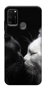 Чехол Black and white cats для Huawei Honor 9A