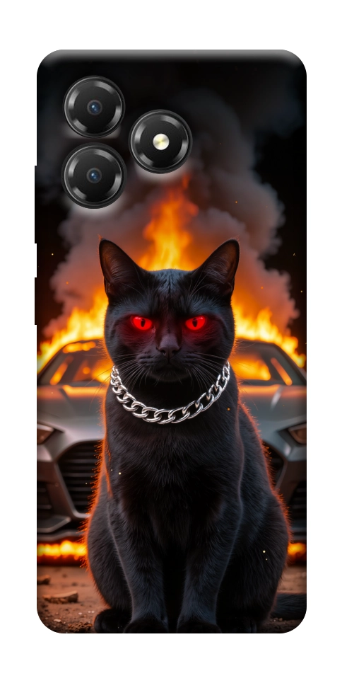 Чехол Black trouble для ZTE Blade A36
