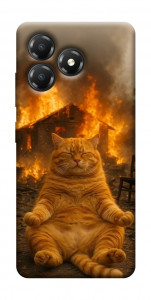 Чохол Burning cat для ZTE Blade A36