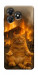 Чохол Burning cat для ZTE Blade A36