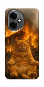 Чехол Burning cat для Huawei Honor 400