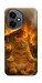 Чехол Burning cat для Huawei Honor 400