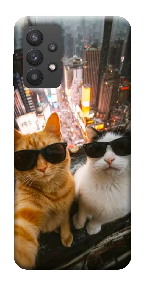 Чехол Cool cats city для Galaxy A32 5G