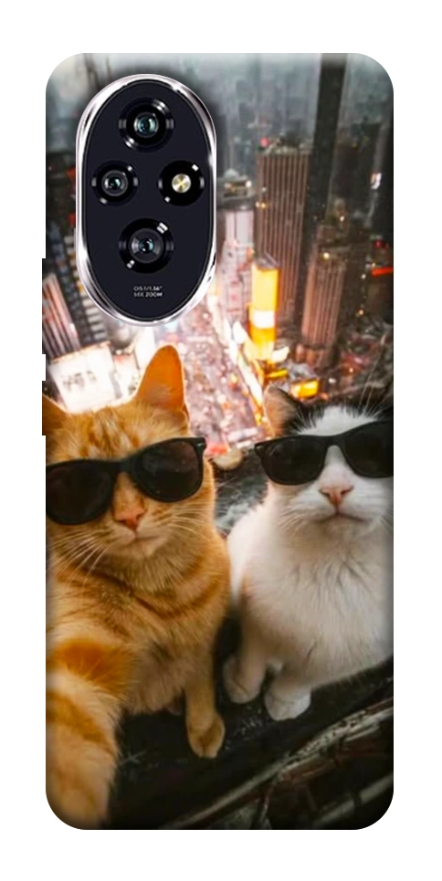 Чохол Cool cats city для Huawei Honor 200