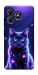 Чехол Galaxy purple cat для ZTE Blade A36