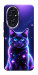 Чохол Galaxy purple cat для Huawei Honor 200