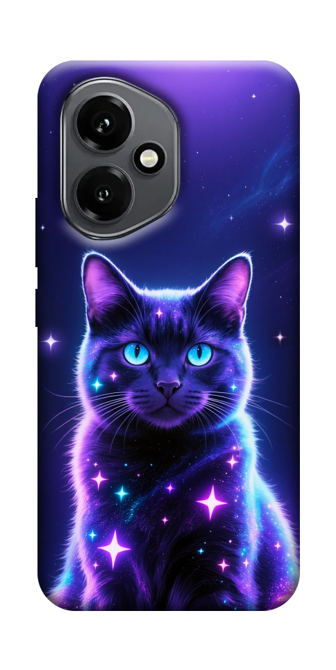 Чехол Galaxy purple cat для Huawei Honor 400