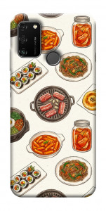 Чохол Korean food для Huawei Honor 9A