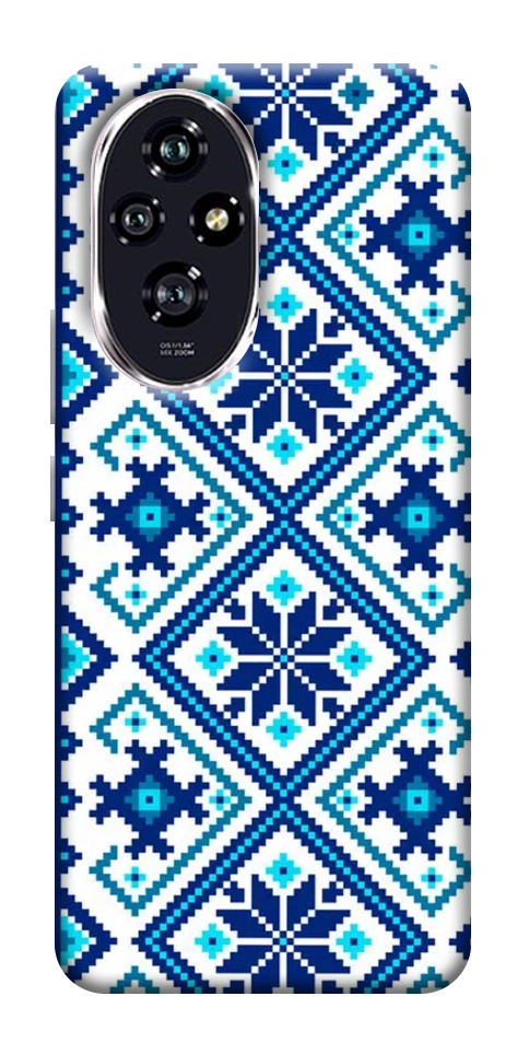 Чохол Синя вишиванка для Huawei Honor 200