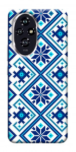 Чохол Синя вишиванка для Huawei Honor 200