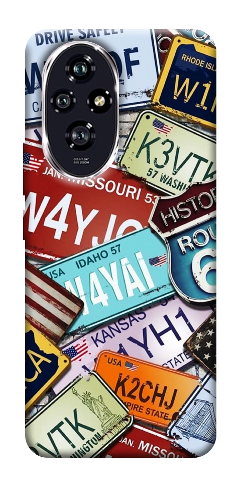 Чохол License plate для Huawei Honor 200