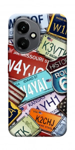 Чехол License plate для Huawei Honor 400