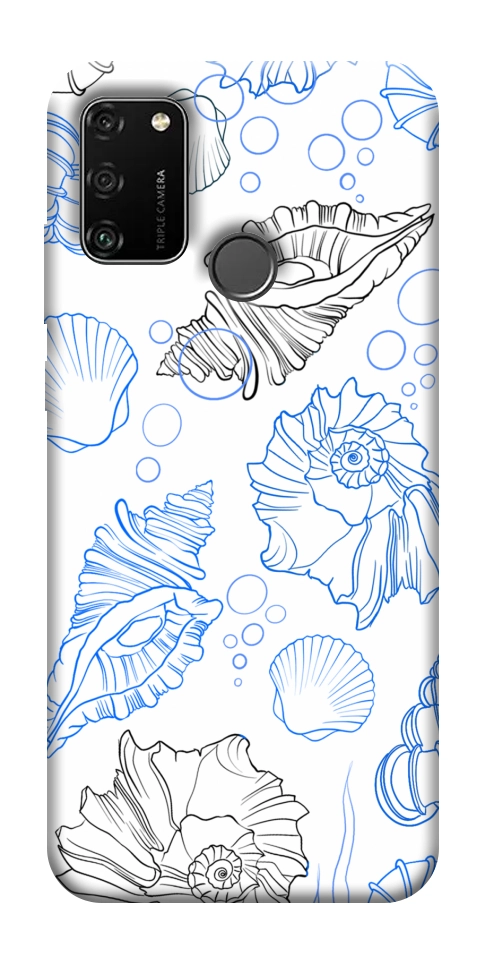 Чехол Морские ракушки для Huawei Honor 9A