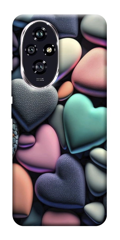 Чохол Кам'яні серця для Huawei Honor 200