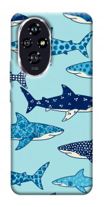 Чохол Shark pattern для Huawei Honor 200
