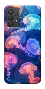 Чохол Neon jellyfishes для Galaxy A32 5G