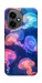 Чехол Neon jellyfishes для Huawei Honor 400