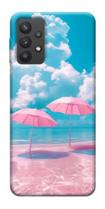Чохол Рожеві парасольки для Galaxy A32 5G