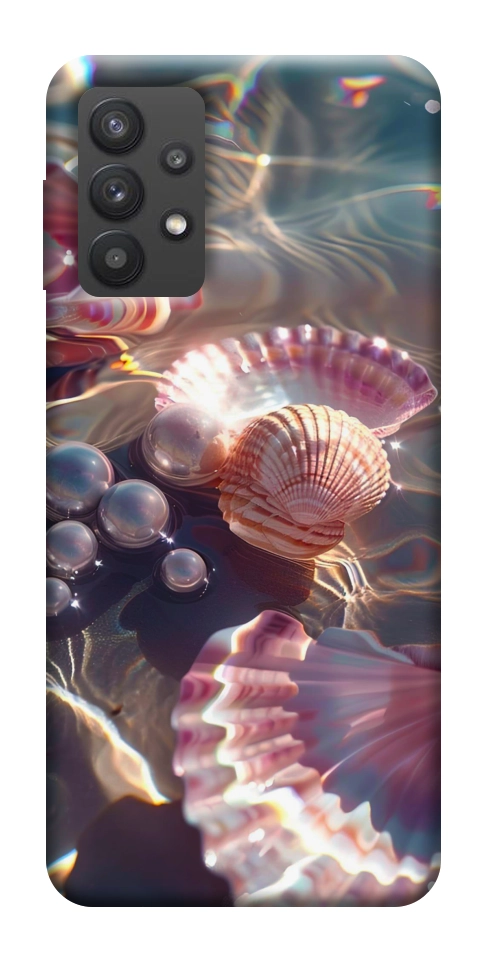 Чехол Яркие ракушки для Galaxy A32 5G